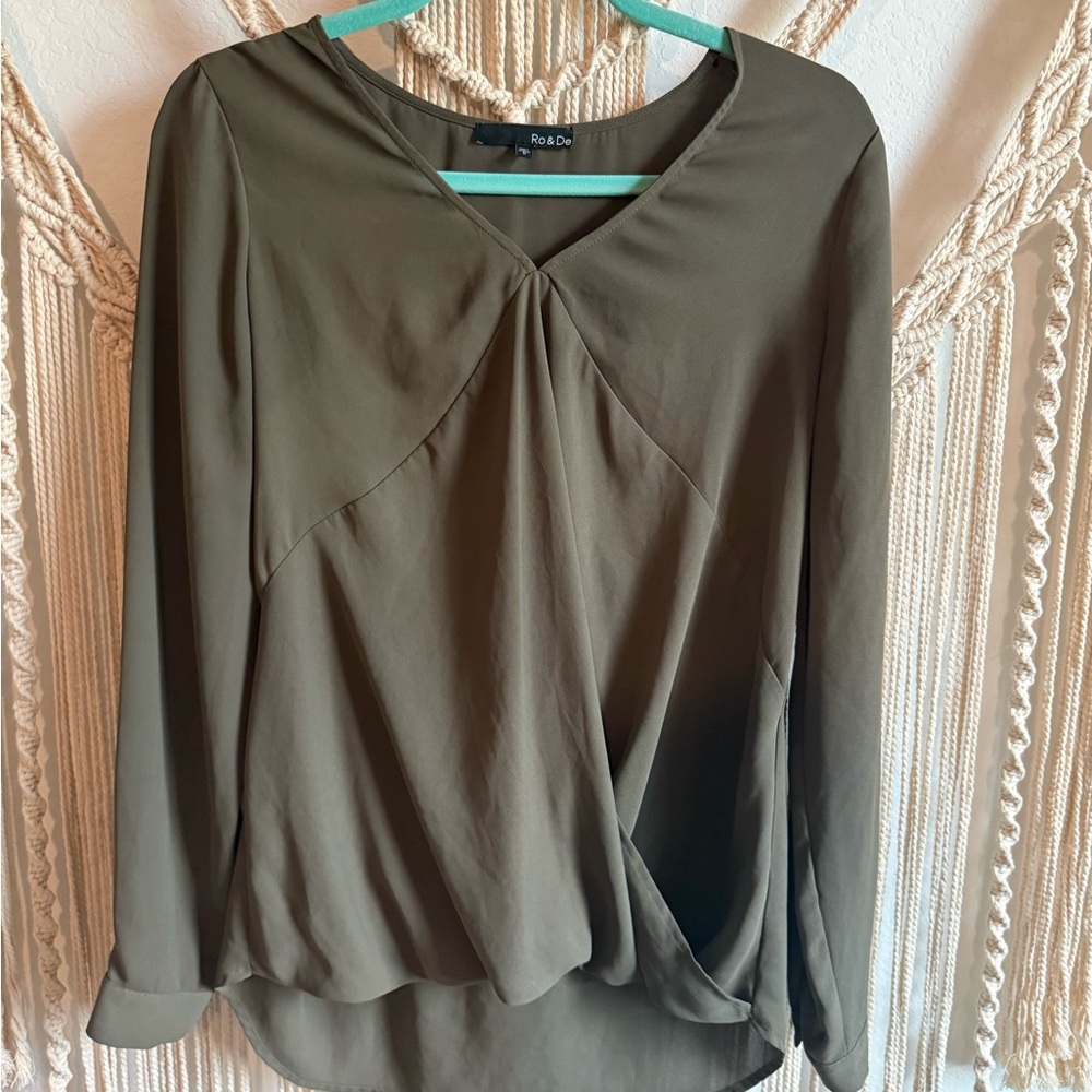 Ro & De Olive Blouse for Women